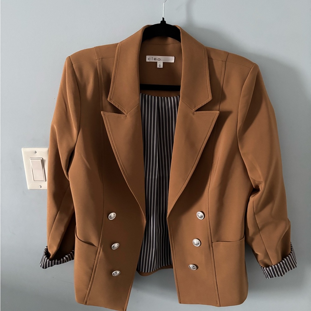 Tan blazer